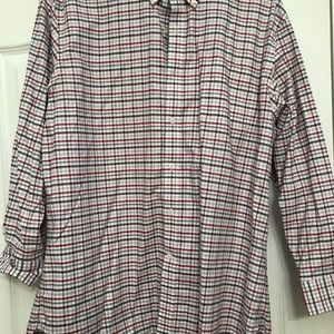 Lands End Non-Iron Supima Button Down
